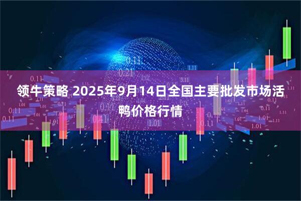 领牛策略 2025年9月14日全国主要批发市场活鸭价格行情
