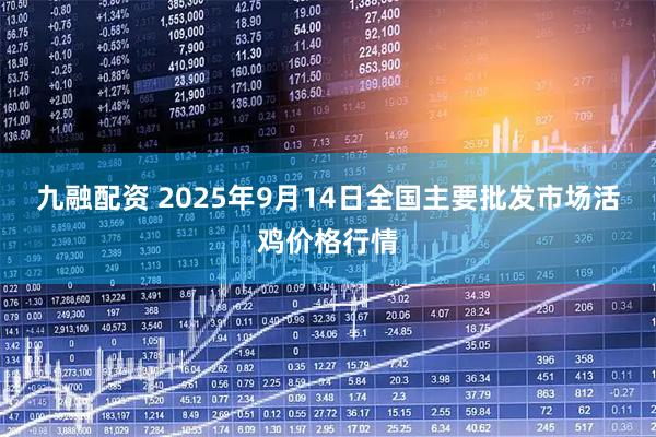 九融配资 2025年9月14日全国主要批发市场活鸡价格行情