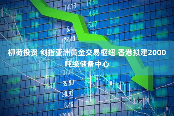 柳荷投资 剑指亚洲黄金交易枢纽 香港拟建2000吨级储备中心