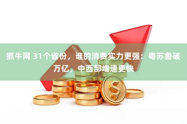 抓牛网 31个省份，谁的消费实力更强：粤苏鲁破万亿，中西部增速更快